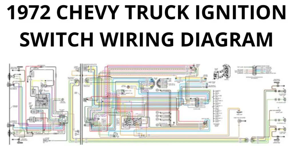 1972 Chevy Truck Ignition Switch Wiring Diagram