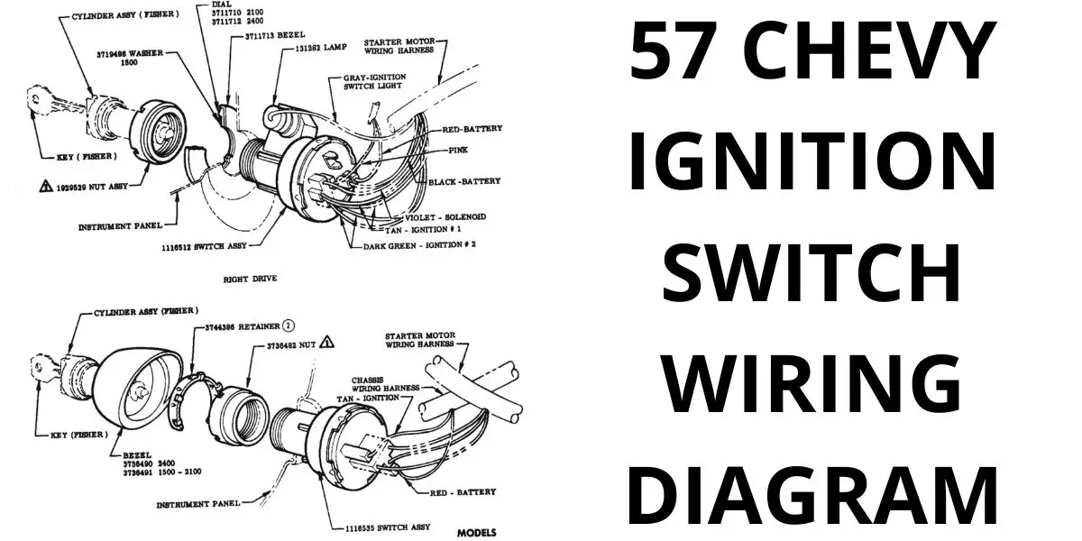Chevy Ignition Switch Wiring Diagram 1950 70 80 90 2000