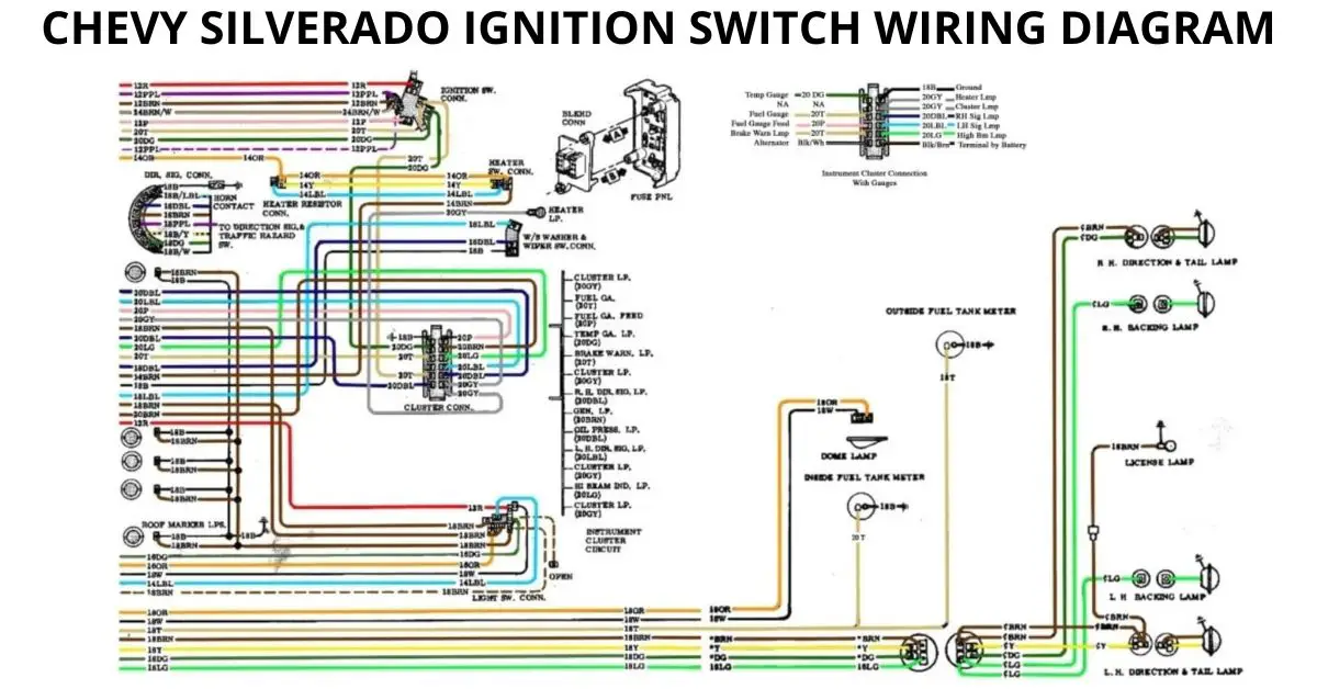 Chevy Silverado Ignition Switch Wiring Diagram