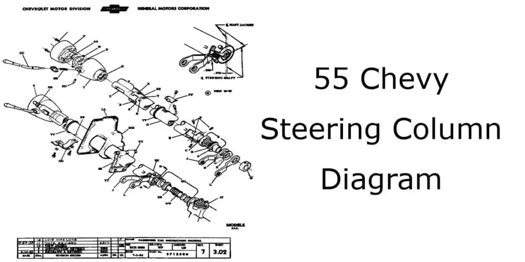 55 Chevy Steering Column Diagram