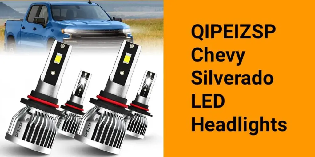 QIPEIZSP Chevy Silverado LED Headlights