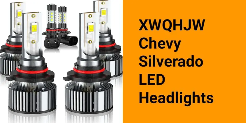 5. XWQHJW Chevy Silverado LED Headlights